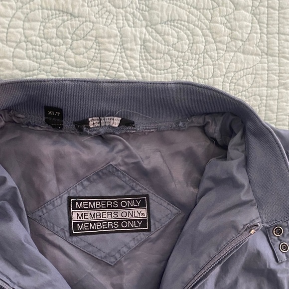 Members Only Gray-Blue Jacket - Picture 2 of 3